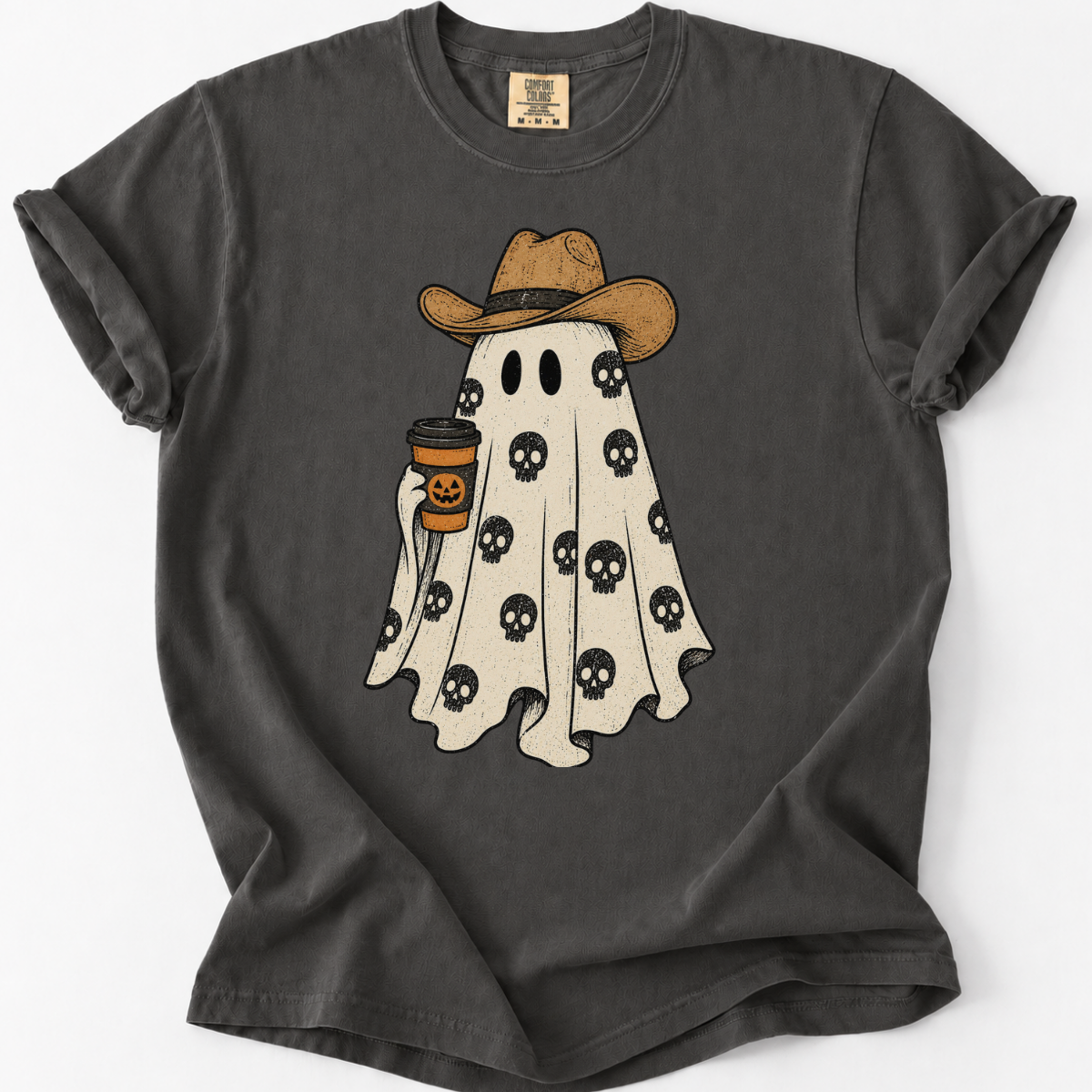 Ghost Coffee Graphic T-Shirt