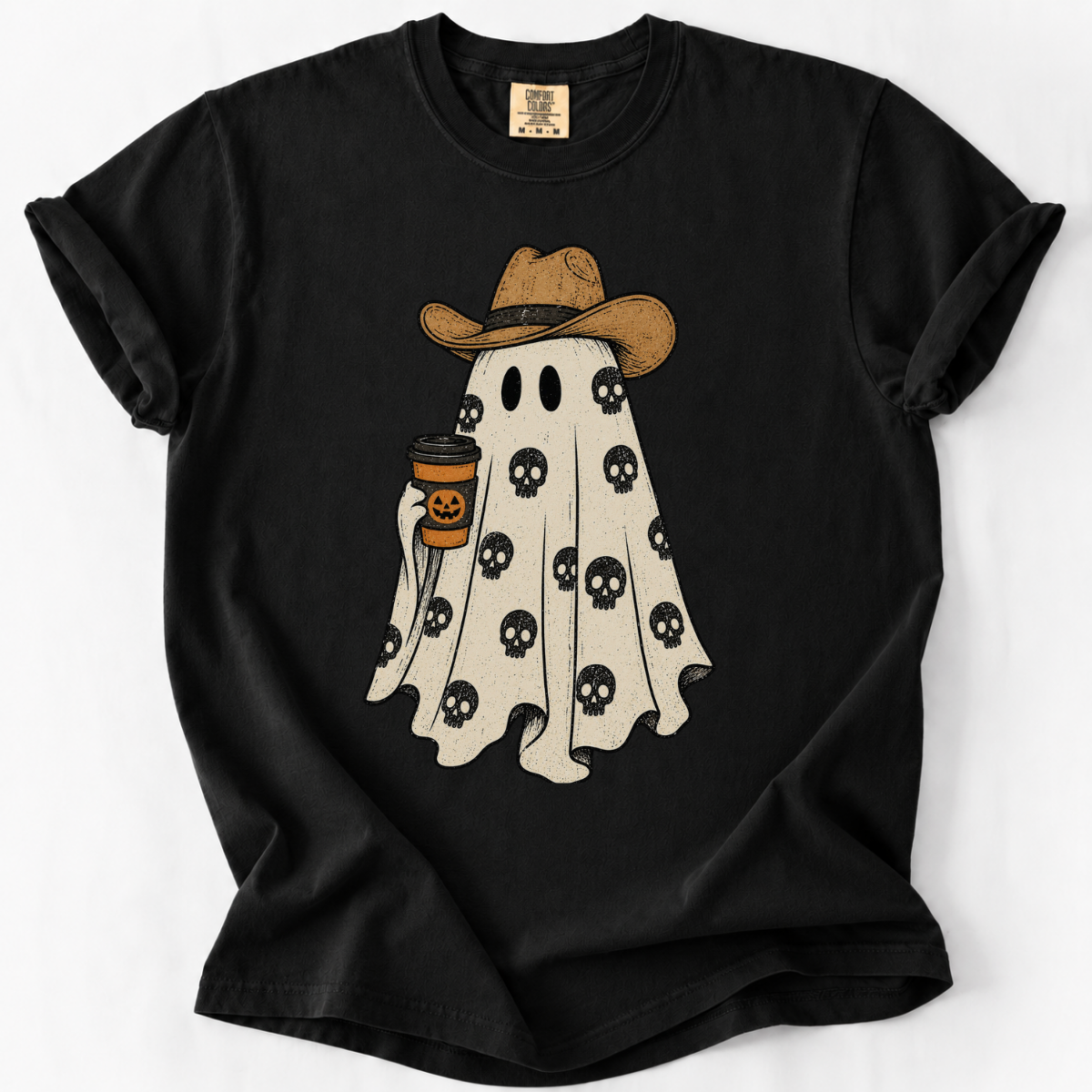 Ghost Coffee Graphic T-Shirt