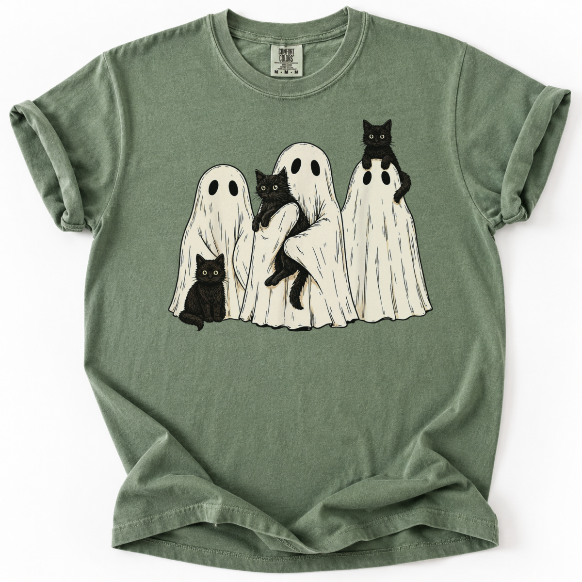 Ghost Cat Society T-shirt