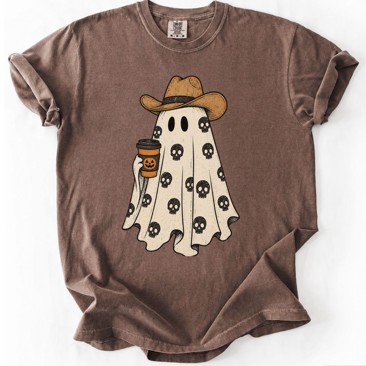 Ghost Coffee Graphic T-Shirt